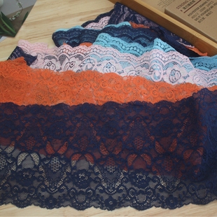 裙边装 特价 DIY服饰内衣内裤 清仓 饰材料 彩色弹力蕾丝花边辅料
