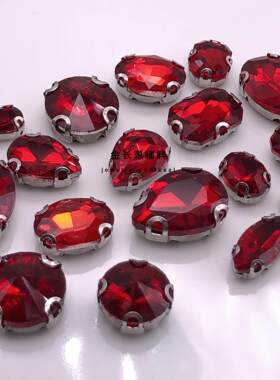 红色系列圆形爪钻椭圆形手缝钻