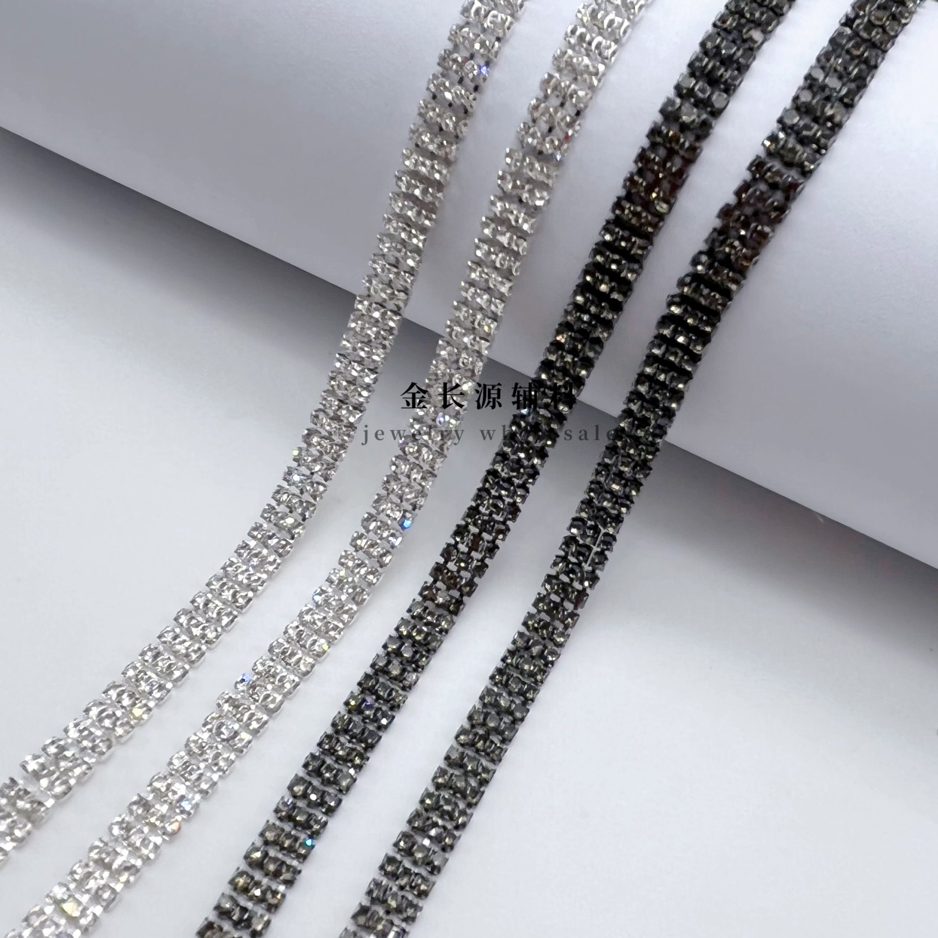 链条辅料 领口袖口链条DIY爪钻链条饰品升级防勾爪链枪灰银色三排,饰品/流行首饰/时尚饰品新,链条,淘宝优惠券,粉丝福利购,淘宝优惠卷