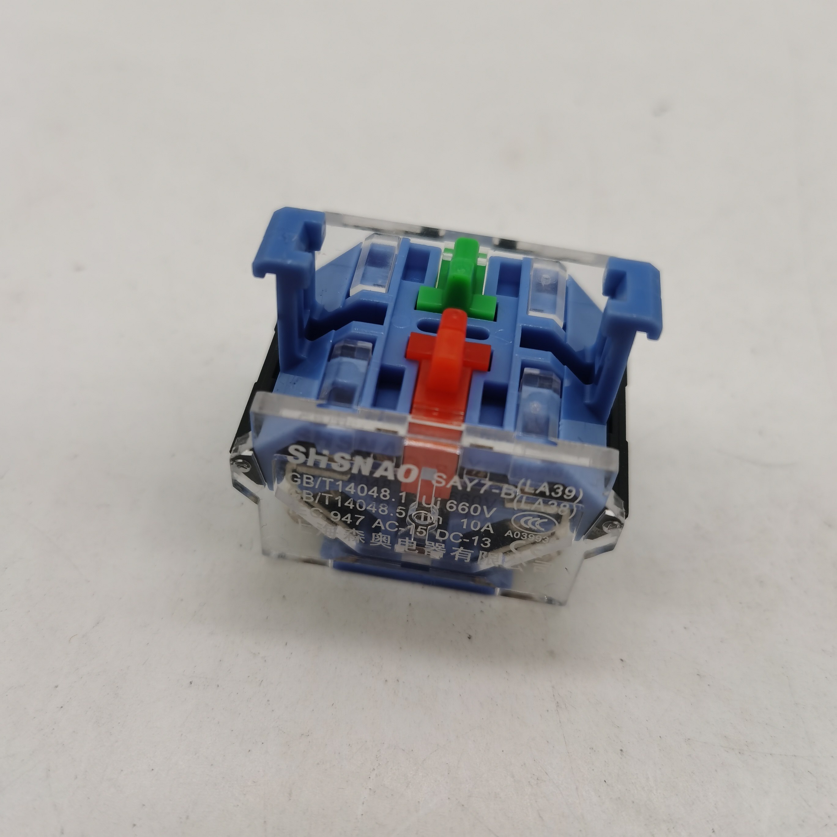 上海港博森奥LA38 LA39 LA239A底座触点1开1闭2常开2常闭升级蓝座