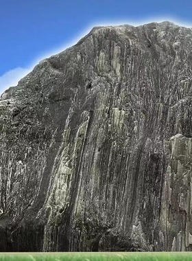 大型泰山自然庭院园林村牌景观石