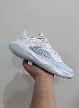 AIR JORDAN 11 CMFT女AJ11简版低帮轻便透气运动休闲鞋DV2629-100