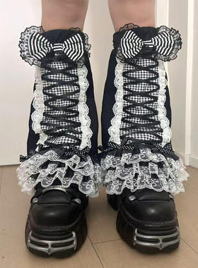 【AGD】RedDevil 朋克风亚文化蕾丝袜子花边女可爱日系套