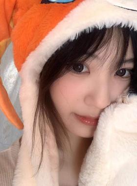 【AGD】LeftOVEr 迪路兽巴达兽帽子数码宝贝情侣亚文化小众毛绒帽