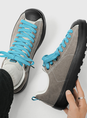 新款高级灰德训鞋男鞋小众莫吉托复古百搭休闲鞋户外登山徒步鞋男