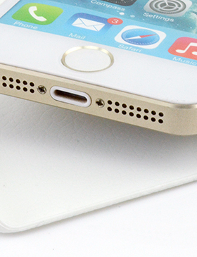 适用于iphone5s/se1代手机壳保护套iphone5手机套白色皮纹