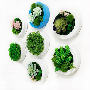仿真植物墙饰立体花草墙面装饰品客厅餐厅沙发背景墙创意壁挂壁饰