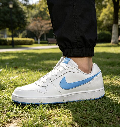 耐克Nike Ebernon板鞋防滑轻便舒适百搭休闲鞋断码代购AQ1775-102
