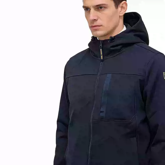 Air Force One hooded jacket for business and leisure, windproof and waterproof, classic and trendy