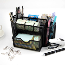 Pen holder creative and fashionable office pen holder Korean students small fresh pen holder storage box wooden pen holder wholesale desktop