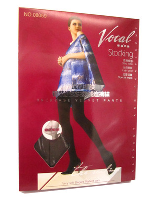 华高80D天鹅绒连裤袜一线裆08059