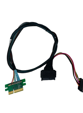 U.2 SFF8639 转接PCIEX4转接线 SSD NVMe PCIe转接线缆