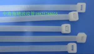 。黑白色自锁尼龙扎带3X100X120X150X200MM长绑带/捆扎带/线扎