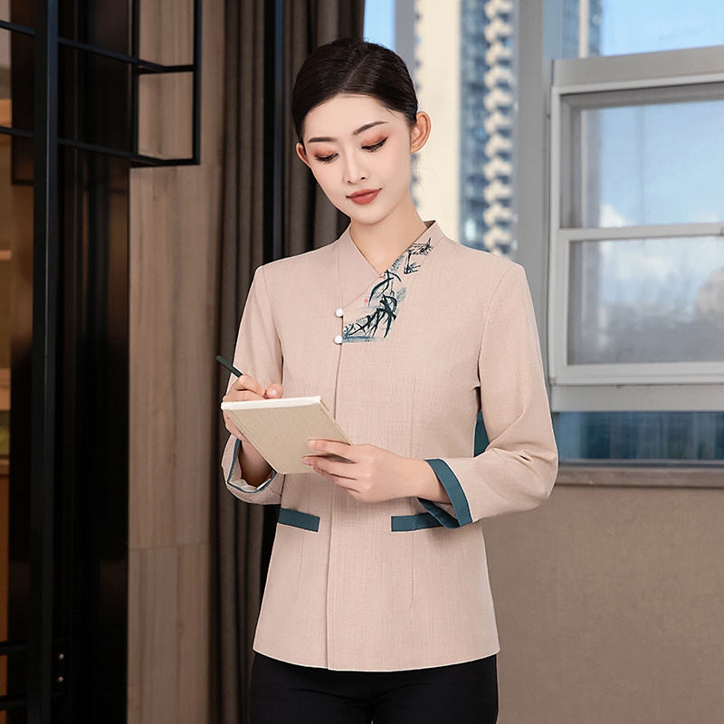 酒店商场保洁工作服女款民宿客房家政服务小区物业清洁阿姨保洁服