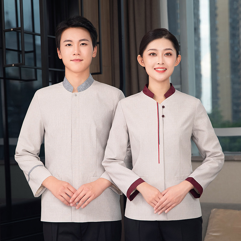写字楼家政公司保洁员物业清洁工阿姨服务员男女秋冬长袖定制套装