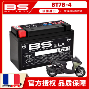 适用雅马哈SMAX155 BWS125 劲战125 GTR125 FORCE155电瓶BS电池