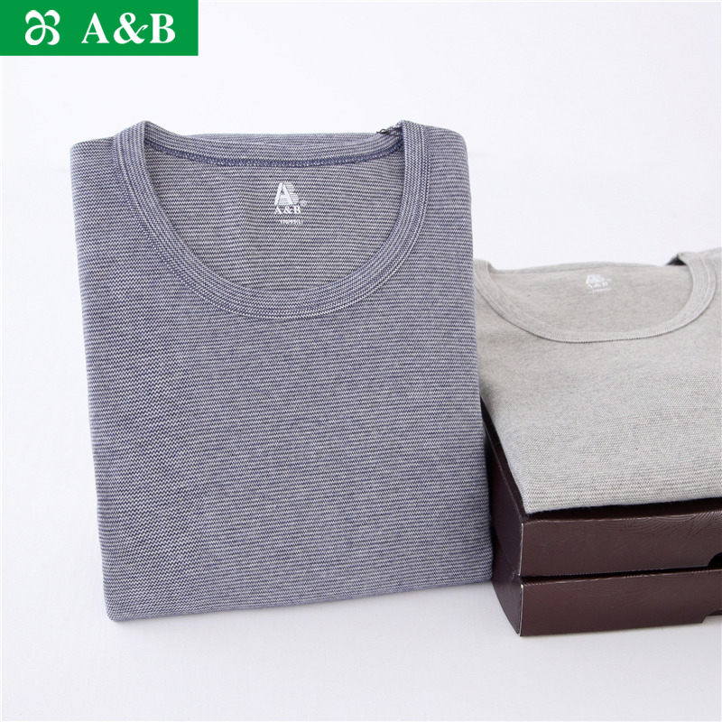 AB保暖内衣色织绒棉基础p950