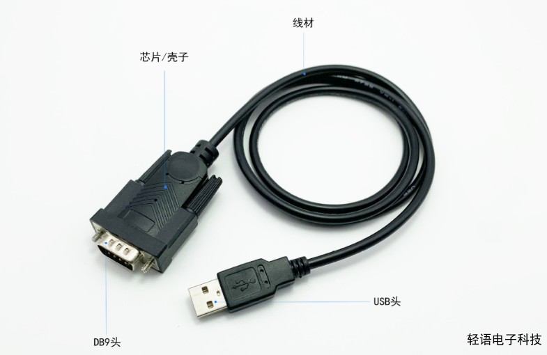 PLC下载线 RS232 9针串口 HL-340 USB转串口线(COM)USB-RS232 五金/工具 PLC 原图主图