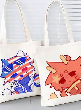 ch国拟五常周边帆布包瓷法俄英美学生大容量手提袋通勤上班单肩包