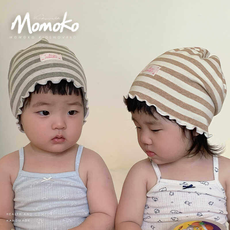 胎帽新生婴儿春秋男棉宝宝秋季无骨帽女条纹女保暖满月新生儿帽子,童装/婴儿装/亲子装,帽子,淘宝优惠券,粉丝福利购,淘宝优惠卷