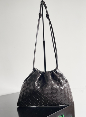 25新款编织女包intrec垃圾袋抽绳ciao单肩斜挎包手提时尚休闲百搭