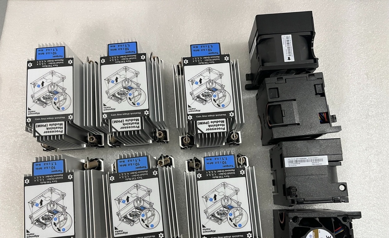 联想服务器SR588V2590V2散热器SR650V2 散热片03GY685风扇03GX151