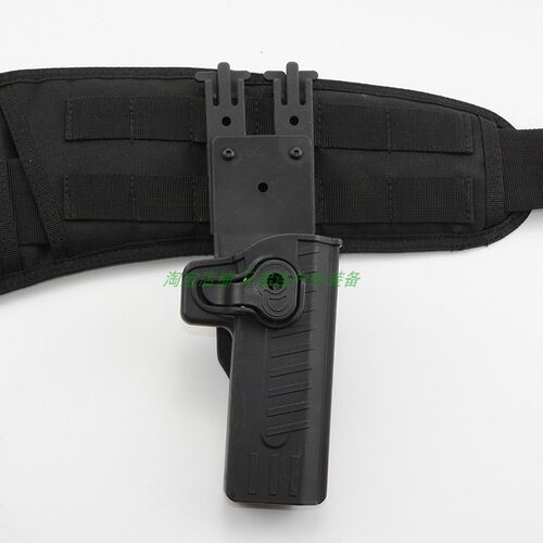 战斗大师MST2011快拔套手枪套通用腰封molle系统下沉绑腿套M1911 - 封面