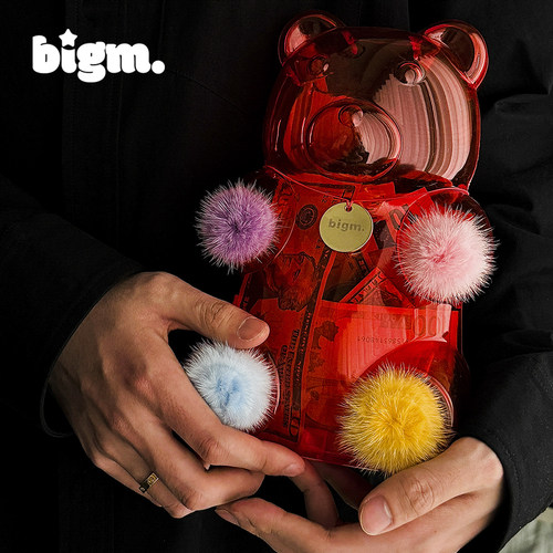 bigm可爱存钱罐趣味糖果小熊礼物