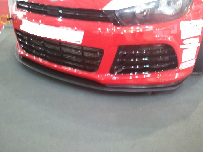 汽车改装前唇大众尚酷碳纤维