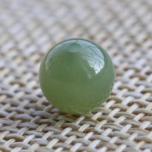 和田青海玉晴水玉珠子散珠文玩手串配珠diy制作耳坠手链项链佛珠