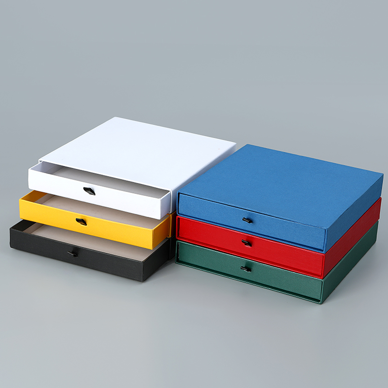 定制丝巾抽屉式皮带钢笔礼品盒