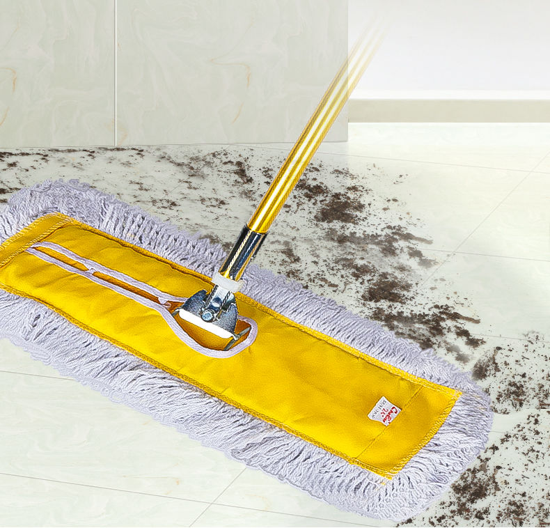 大号拖把90平板尘推纯棉布头平推拖把酒店大堂瓷砖60拖布吸水墩布