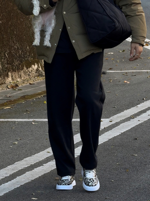 OKKO长裤加绒加厚保暖修饰腿型