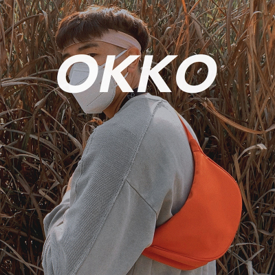 okko骑行斜挎包斜挎包单肩包尼龙