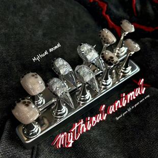 异型!龙爪兽爪异型甲纯手工穿戴甲朋克辣妹甲金属美甲ins小众款