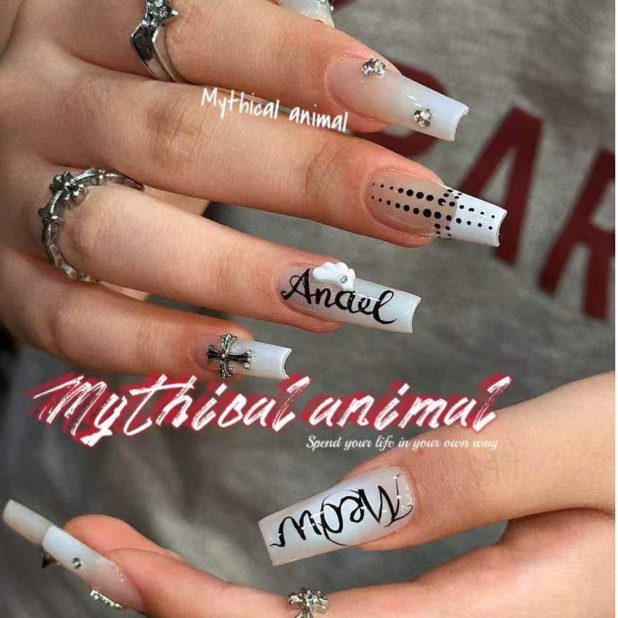 T型甲亚文化朋克铆钉穿戴甲