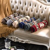 欧式 糖果枕圆柱形成人单人护颈枕圆枕头沙发靠垫荞麦枕芯颈椎枕