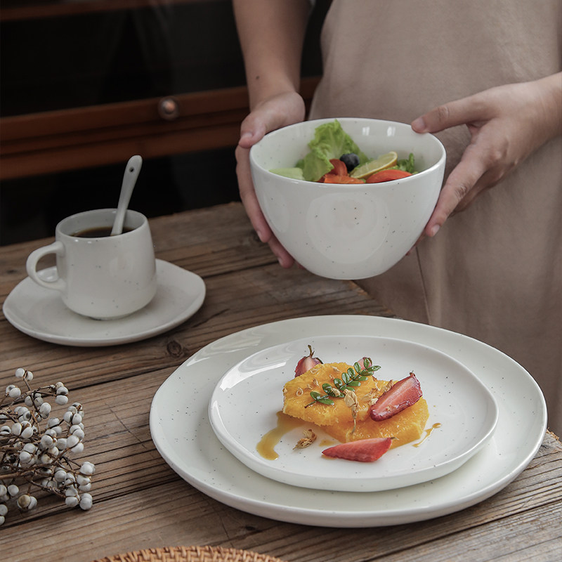 艺家陶瓷北欧简约大众盘碗