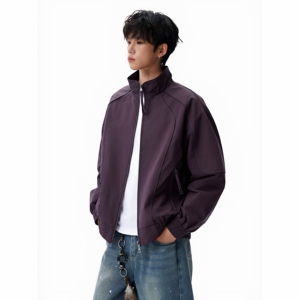26春美式高街立领夹克男士潮牌痞帅休闲工装外套705-JK5905-特P70图片