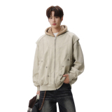 25冬美式复古座山雕潮牌保暖加绒加厚连毛厚外套705-M3707-TP108，男装棉衣，星座705