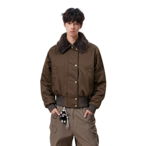 25冬美式座山雕加厚毛领廓形夹克棉服潮牌设计感705-M3703-特P90图片