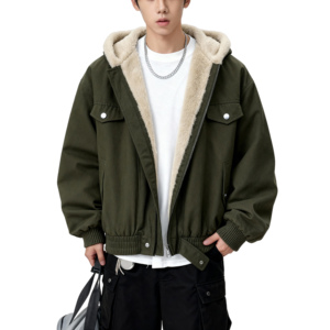 25冬新潮美式连帽座山雕内里全毛加厚保暖外套705-M75-P118限218图片