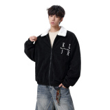 25冬大货灯芯绒印花港风棉衣夹克中性外套加绒加厚705-M06-特P40，男装夹克，星座705