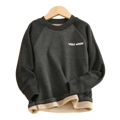 【加肥加大】胖儿童保暖衣冬季暖绒保暖蚕丝男女童打底衫宝宝秋衣