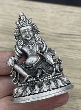 合金西藏藏传佛像释迦牟尼佛仿古黄铜鎏金工艺佛像摆件收藏