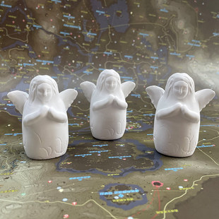 塞尔达传说海利亚女神像桌面摆件香薰扩香石 可爱礼物手工制作