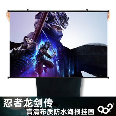 忍龙4高清防水游戏海报挂画