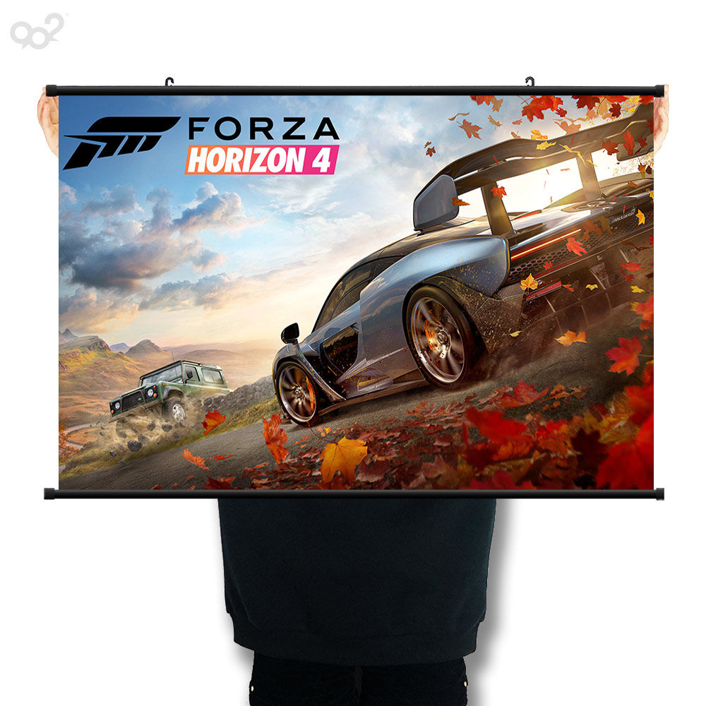 极限竞速地平线4海报定制 废渣游戏周边挂画装饰画 寝室宿舍壁画