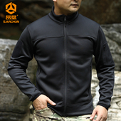 昂垦户外春夏战术通勤夹克外套男立领开衫 耐磨轻量化保暖加绒上衣