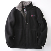 春夏户外战术Nuowei抓绒衣男士 立领加厚保暖登山夹克摇粒绒开衫